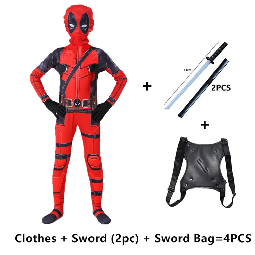 Fantasia infantil Deadpool - ( PROMOÇÃO 2025 )