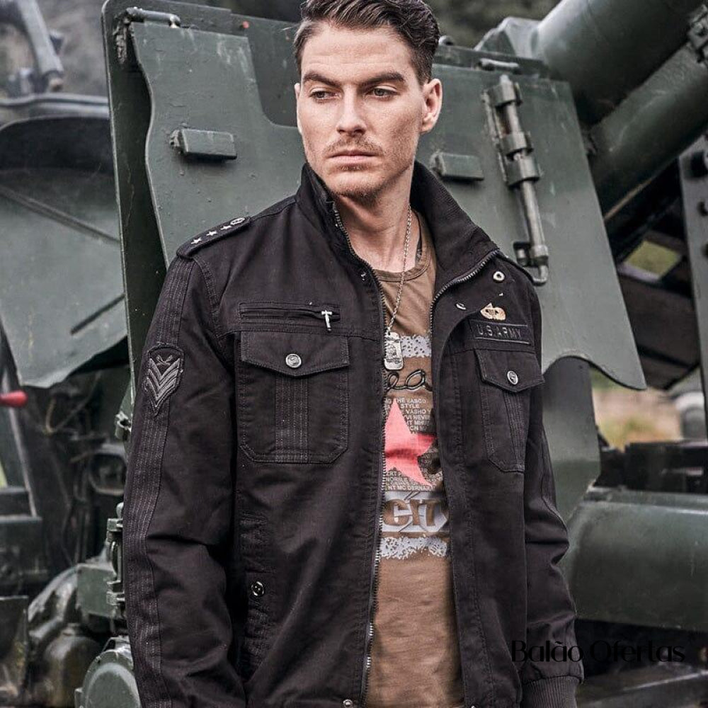 Jaqueta Masculina Inverno Militare Anti suor