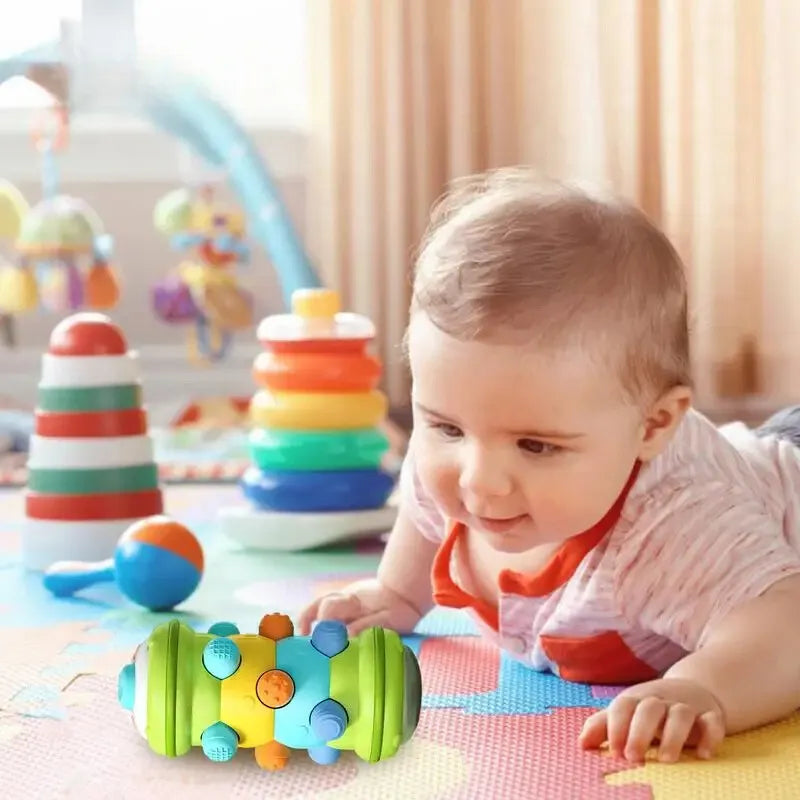 Rolo Divertido Montessori - Aprendizado e Diversão para Bebês