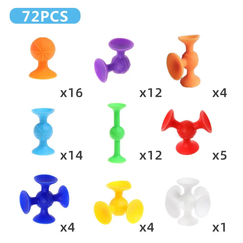 Blocos de Construção de Silicone - Brincadeira Criativa e Educativa