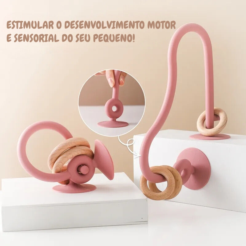Brinquedo Educativo de Silicone com Ventosas