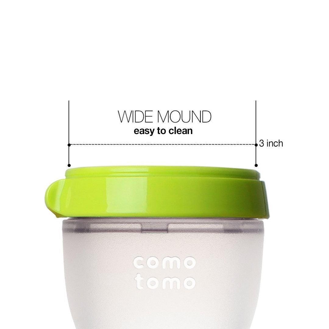 Mamadeira Comotomo 2 Peças Verde 250ML
