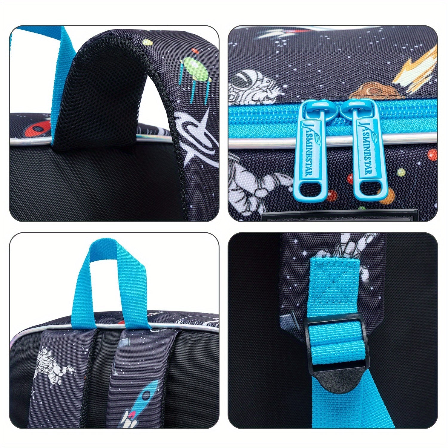 Lancheira Escolar de Nylon tema Astronauta