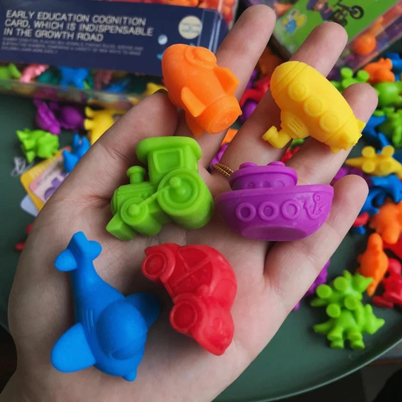 Jogo Educativo das Cores Montessori