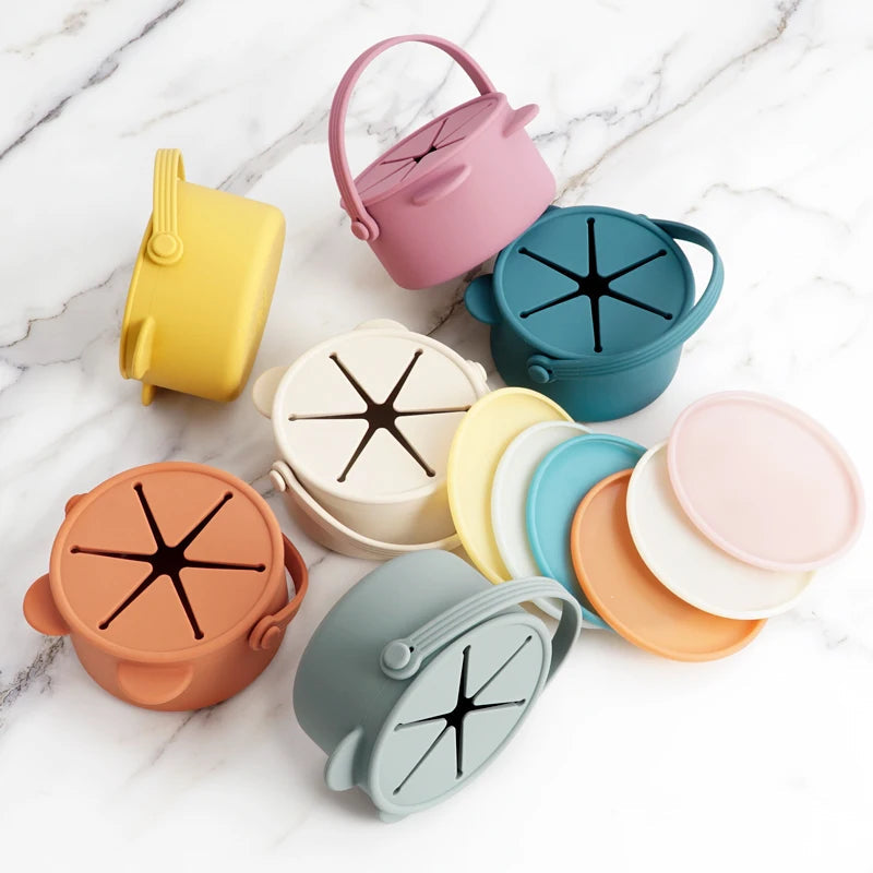 Tigela Silicone com Recorte