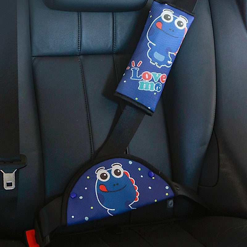 Protetor Cinto de Segurança Infantil Kit Conforto e Segurança