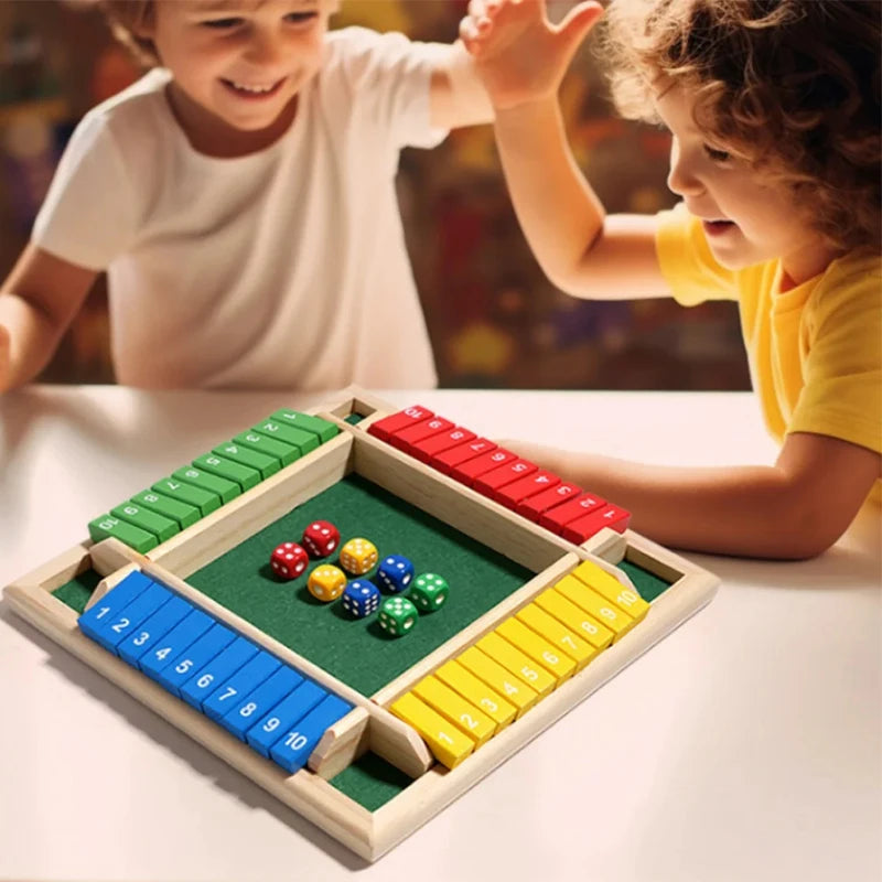 Jogo de Dados Flip Montessori - Matemática e Diversão