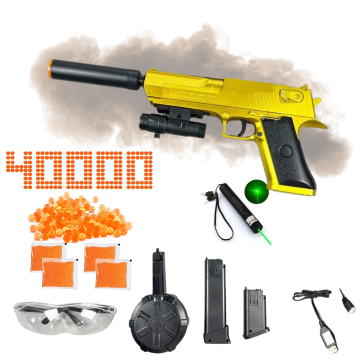 Lançador OrbiGel Gel Blaster (+40.000 Bolinhas)