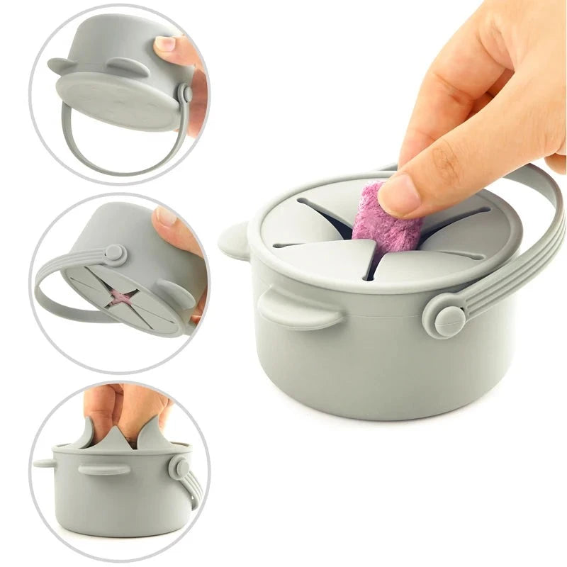 Tigela Silicone com Recorte