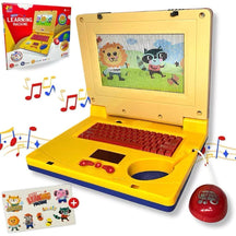 Notebook De Brinquedo Laptop Infantil Musical Com Luz Educativo