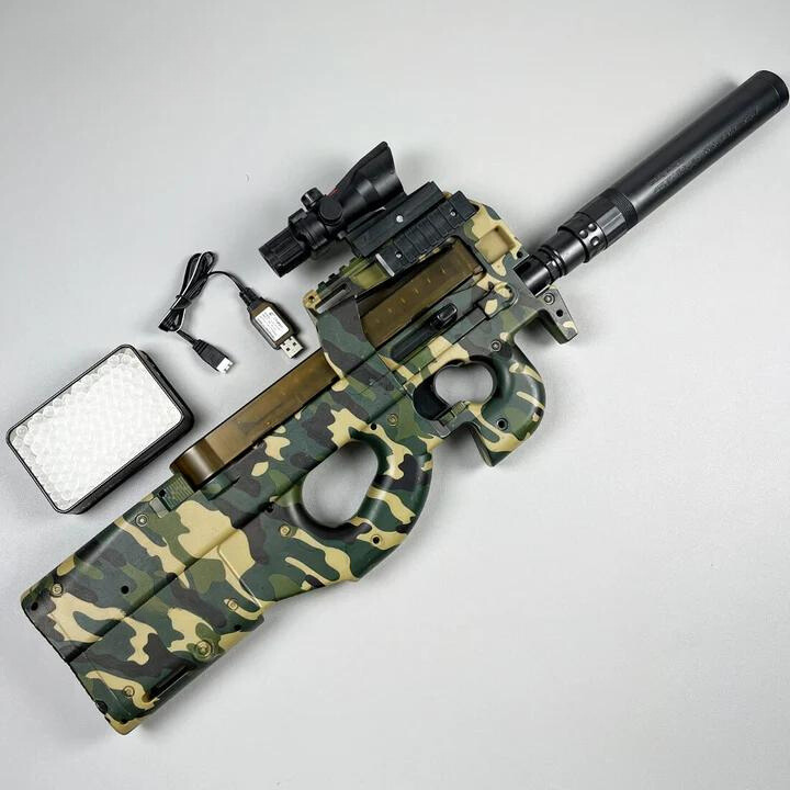 Lançador OrbiGel P90 (+10.000 Bolinhas)