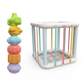 Mundo das Formas e Cores - Jogo de Encaixe Montessori
