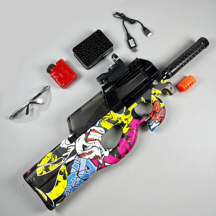 Lançador OrbiGel P90 (+10.000 Bolinhas)
