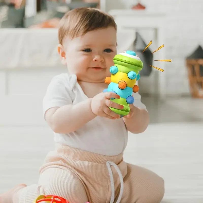 Rolo Divertido Montessori - Aprendizado e Diversão para Bebês