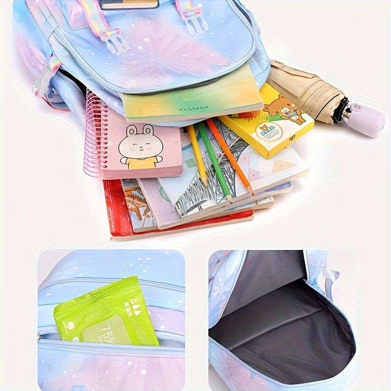Mochila Stitch de Grande Capacidade em Nylon