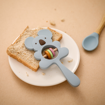Chocalho e Mordedor de Silicone CoalaBaby