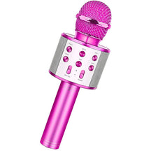 Microfone Infantil de Karaoke Bluetooth Sem Fio