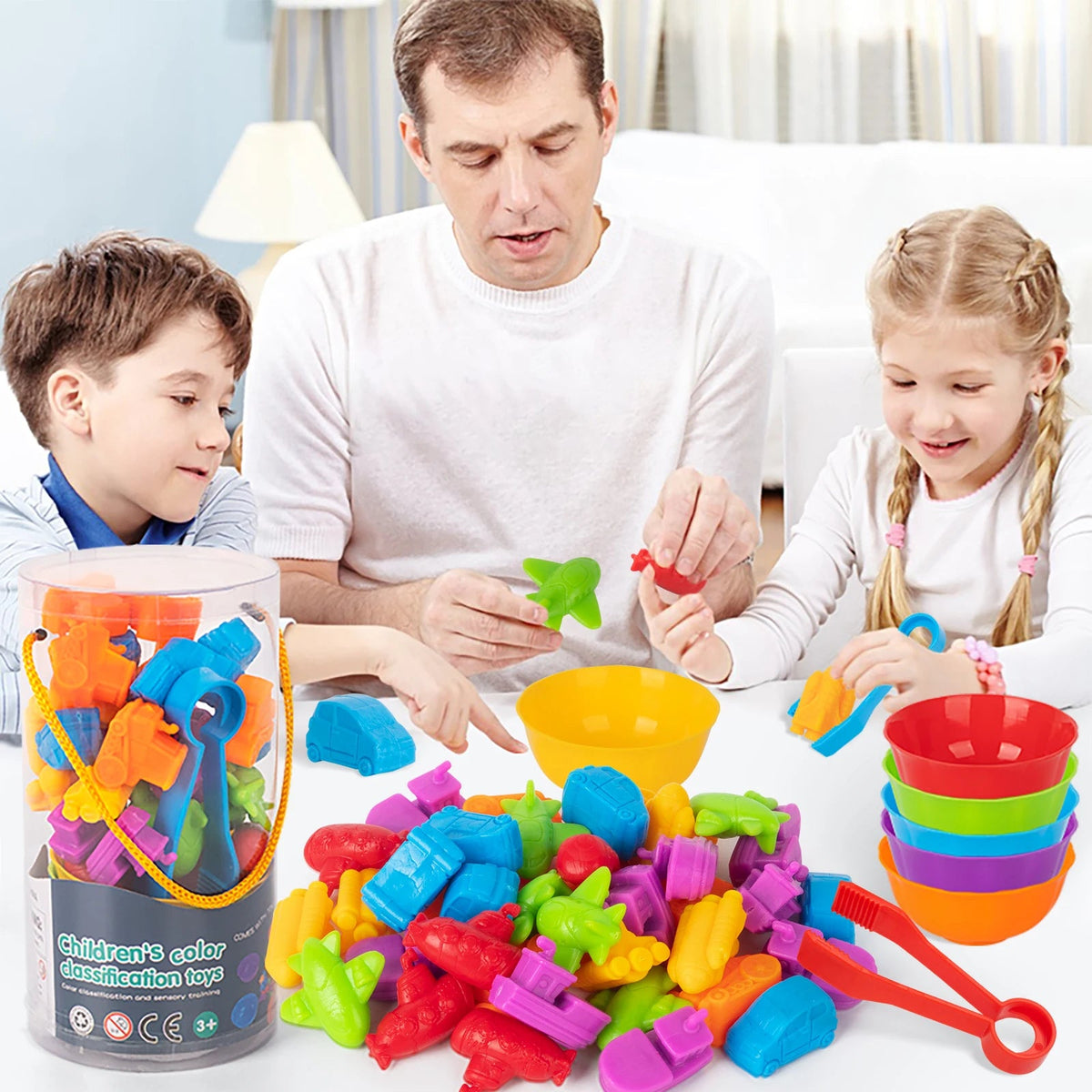 Jogo Educativo das Cores Montessori