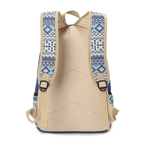 Mochila Escolar Feminina estilo Hippie