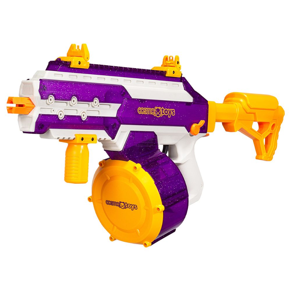 Lançador OrbiGel Elétrica Automática SIRIUS Galaxy Roxa (+10.000 Bolinhas)