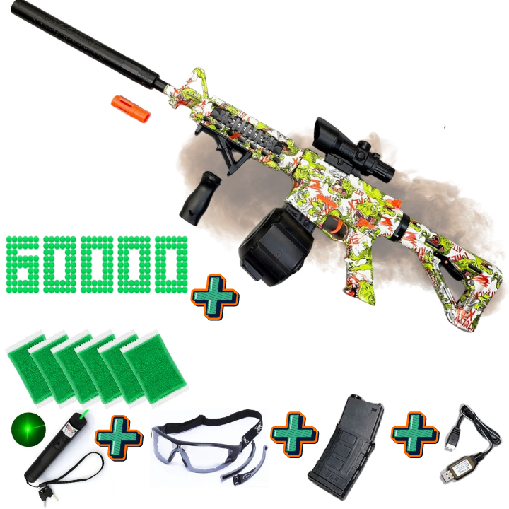 Lançador OrbiGel M416 (+10.000 bolinhas)